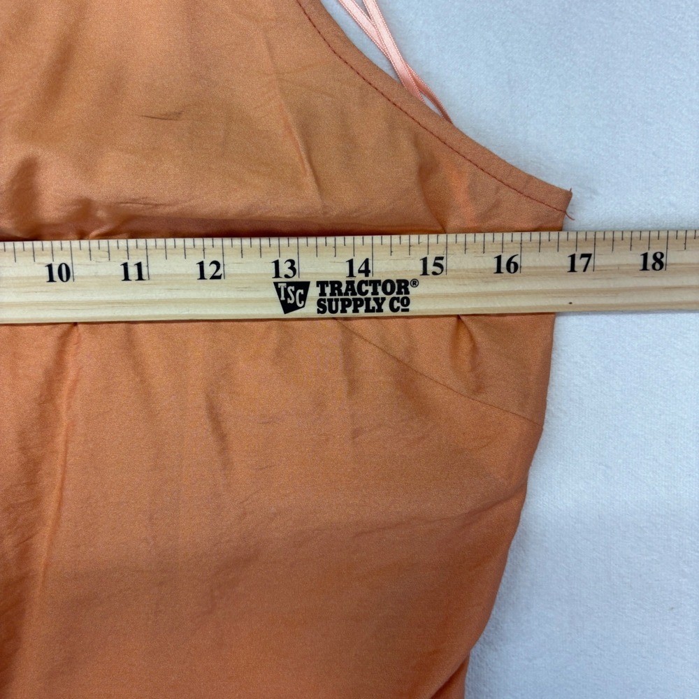 Madewell One Shoulder Maxi Dress Burnt Orange NP094 Womens 4 New With Tags - Picture 4 of 8